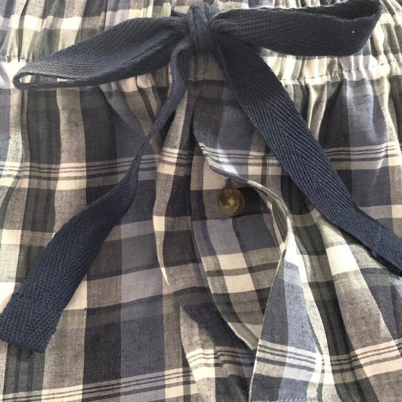 Bundle of 3 - Izod Mens Pajama Pants NWT Sz. Small Blue Plaid & Stripes Pockets - Picture 5 of 16